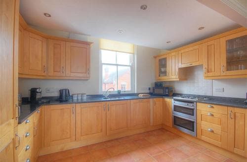 Kitchen with cupboards 
