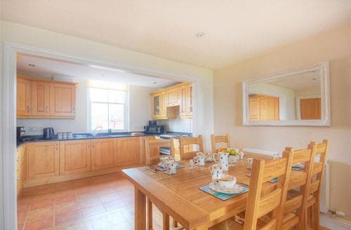 Dining table in kitchen 