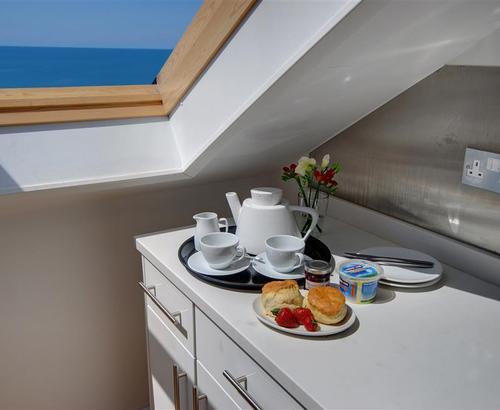 Sea Views from Kitchen