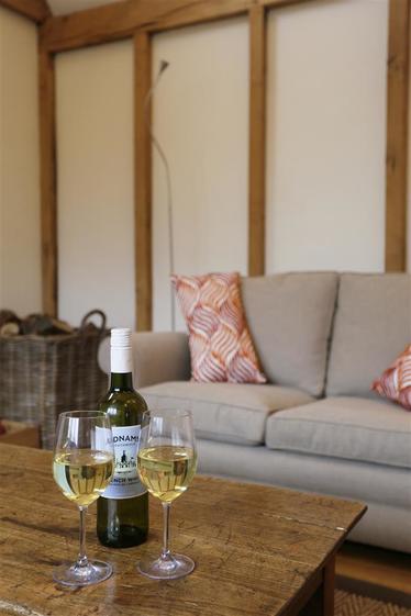Wine Bottle and Glasses