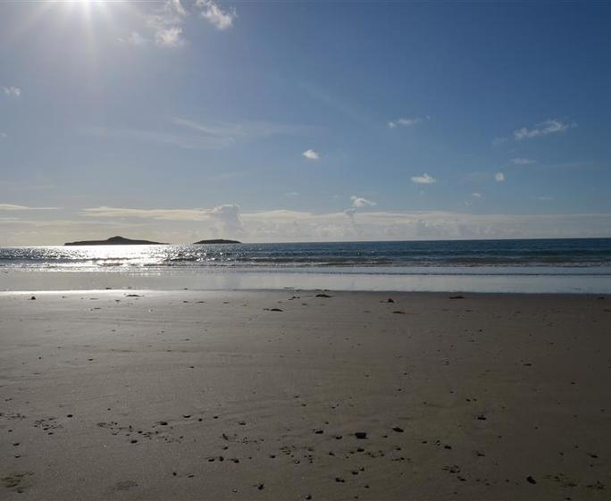 Bardsey Island from Aberdaron