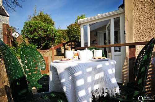 Nefyn cottage with garden and decking
