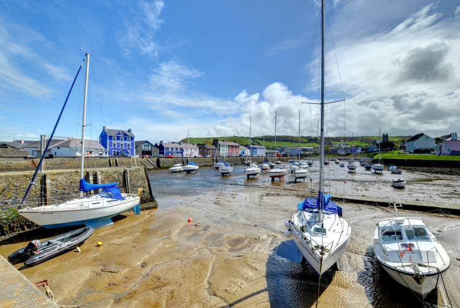 The harbour in Aberaeron