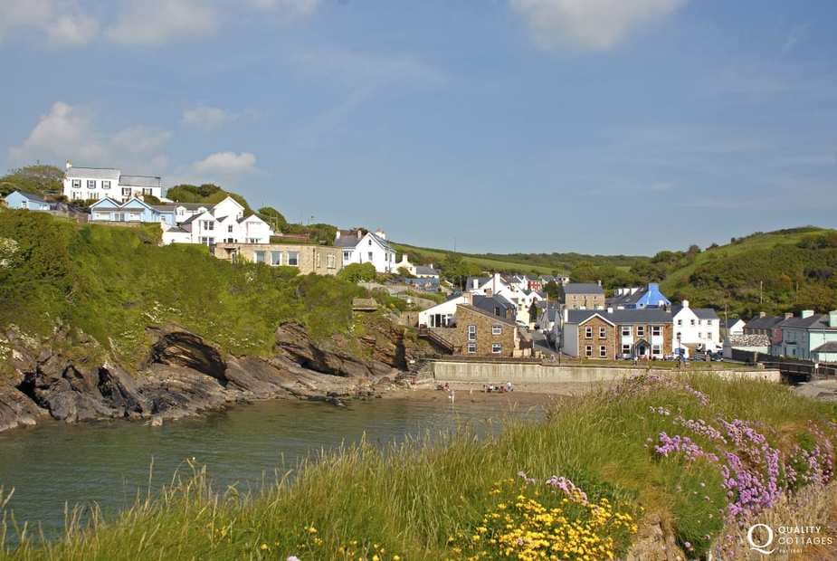 Little Haven is a quaint fishing village