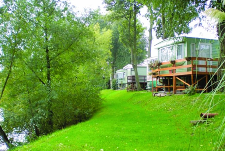The park setting