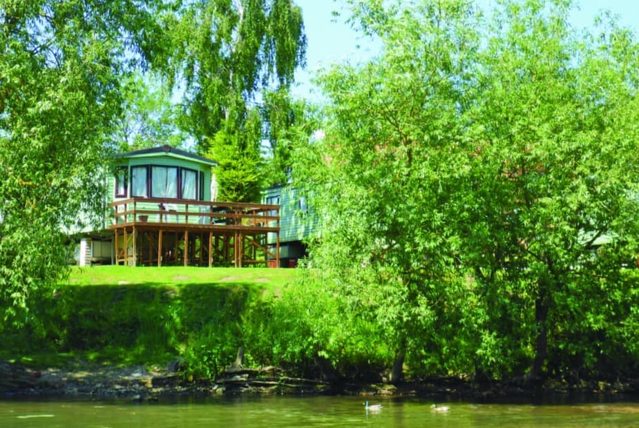 The park setting