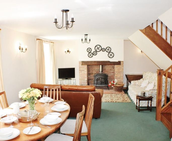 ...in the quaint living area, The Old Stable, Upchurch