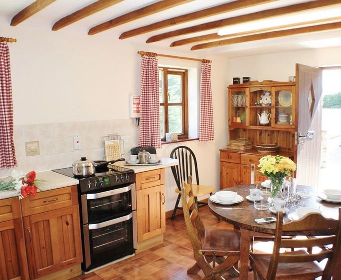 Cosy kitchen in this Kent holiday home