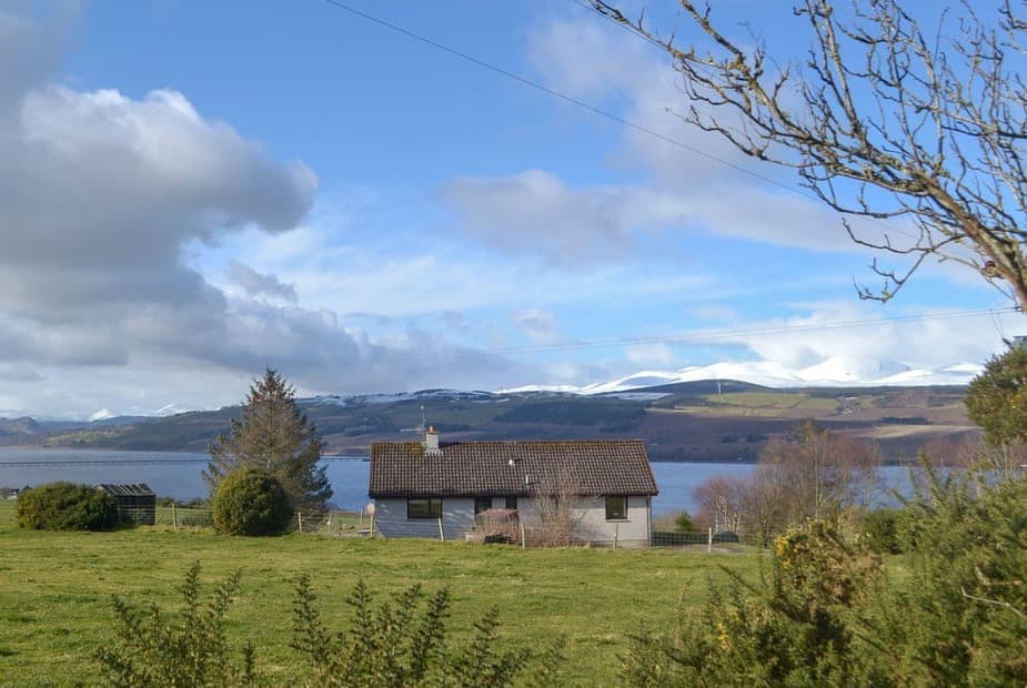 Stunning views over the coast | Shoreton Bungalow, Culbokie, near Dingwall - Shoreton Bungalow