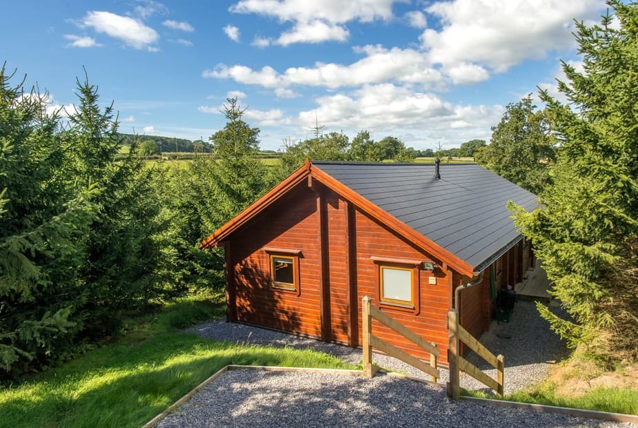 View towards the lodge