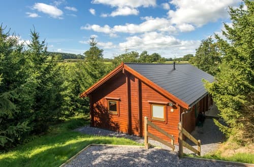 View towards the lodge
