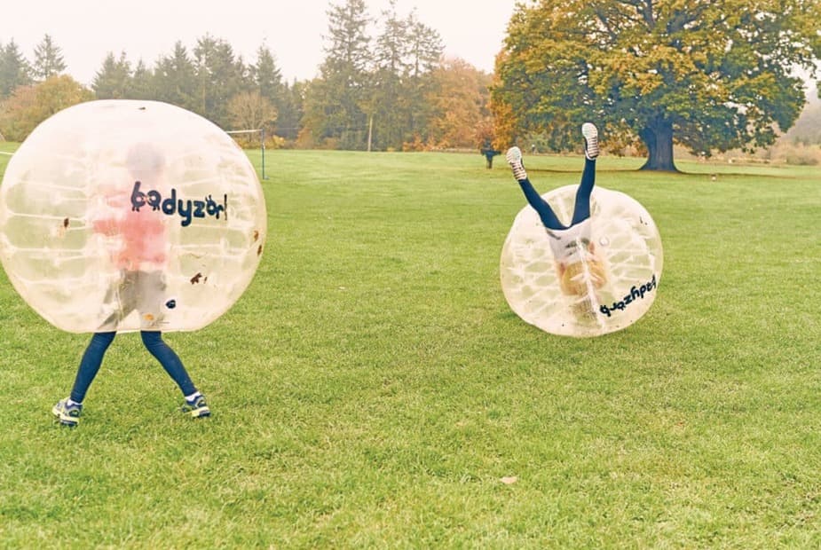 Body zorbing<br />