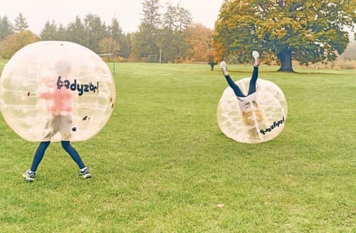 Body zorbing<br />