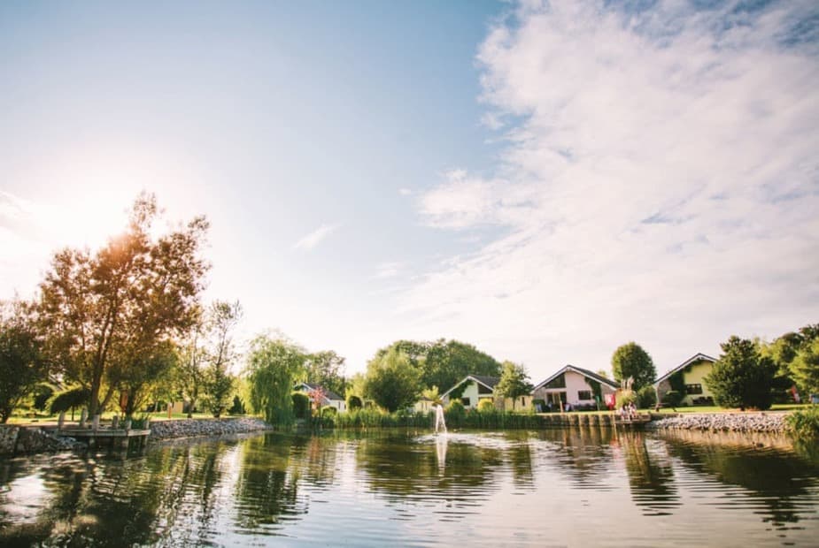 The setting of Ribby Sapphire cottages