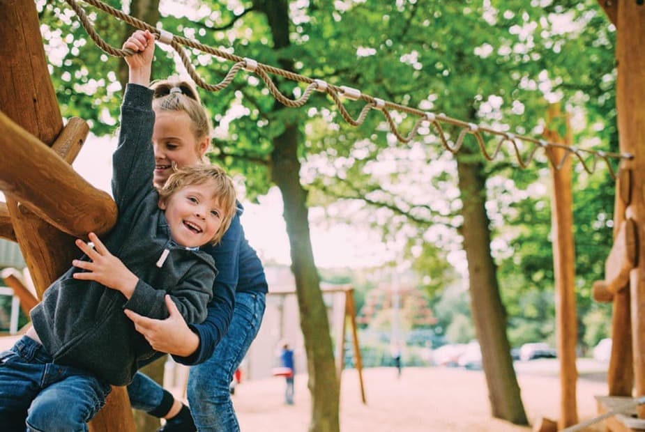 Outdoor adventure playground<br />