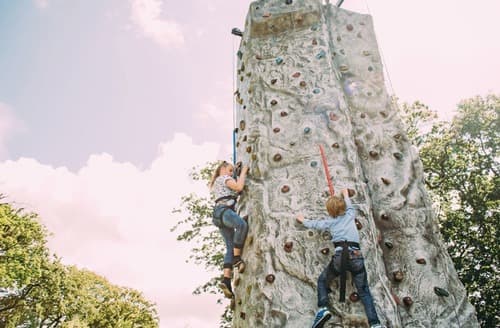 Giant climbing wall<br />