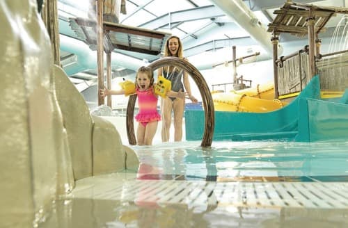 Indoor heated family pool