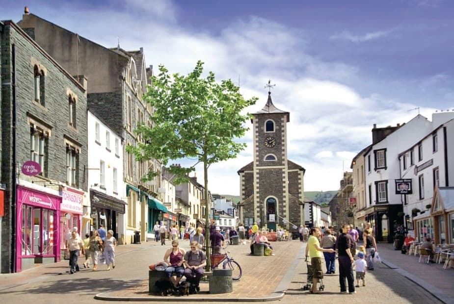Keswick town centre