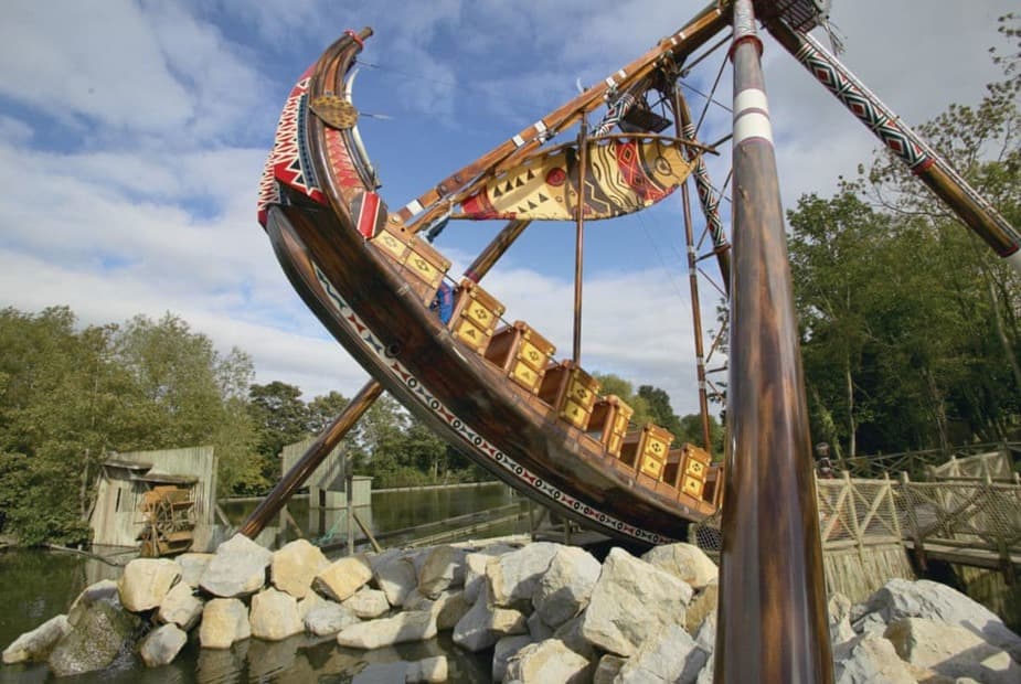 Theme Park Pirate Ship