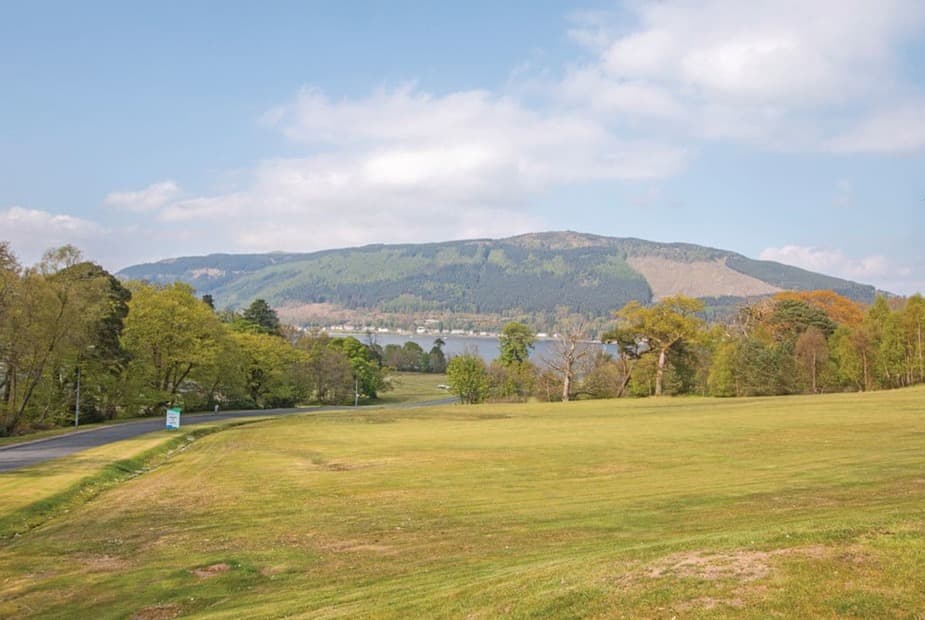 The park setting<br />