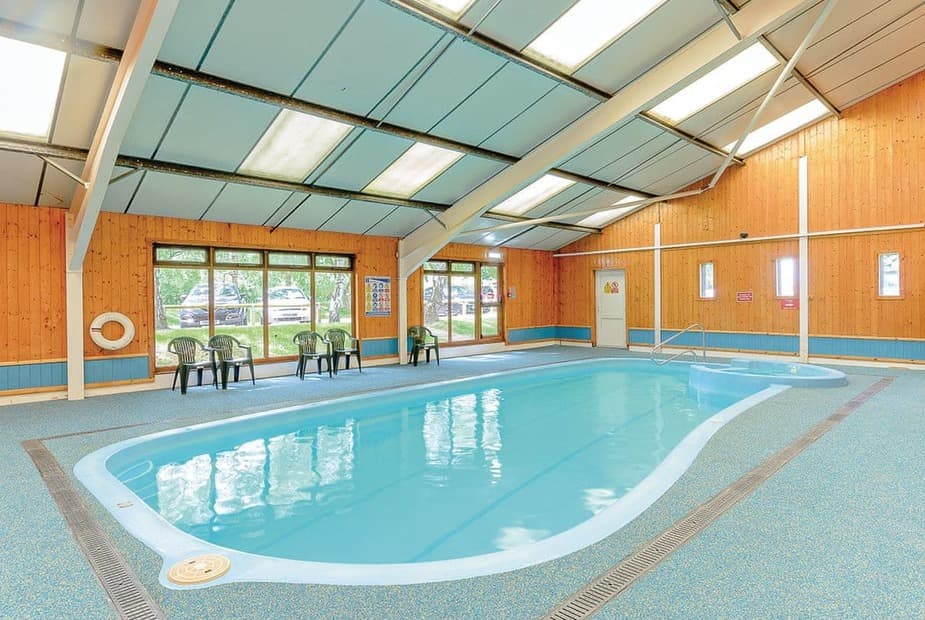 Indoor heated swimming pool | Sherwood Castle Holiday Forest, Sherwood Forest, Rufford