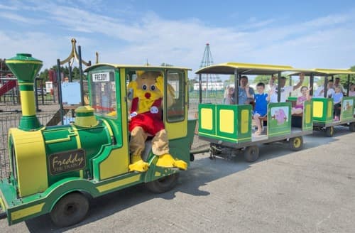 Take a ride on Freddy the train
