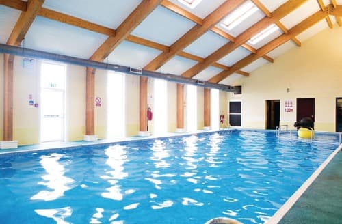 Indoor heated swimming pool at Auchenlarie