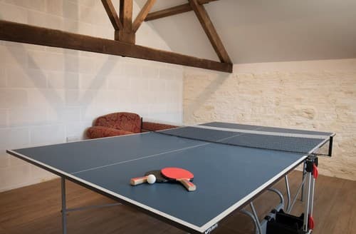 Enjoy a game of table tennis