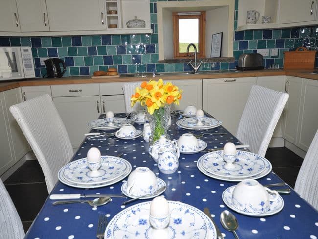 Dining area to enjoy a family breakfast 