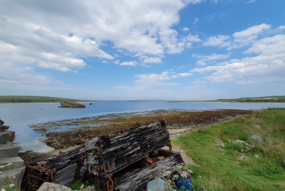 Steeped in history ship wrecks of scapa flow