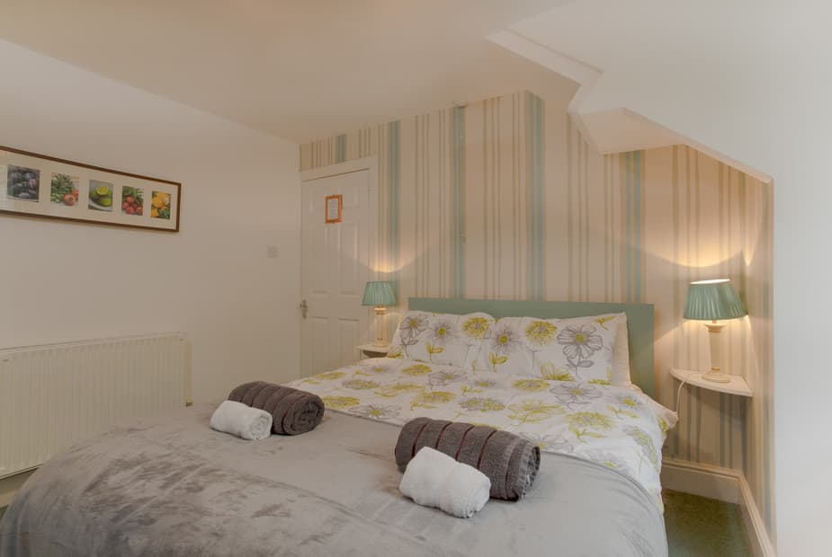 The second double bedroom