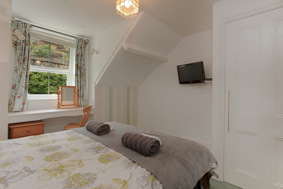 The second double bedroom