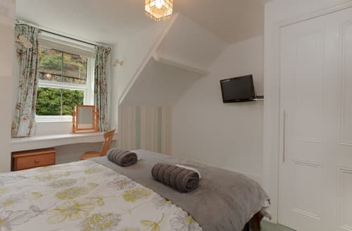 The second double bedroom