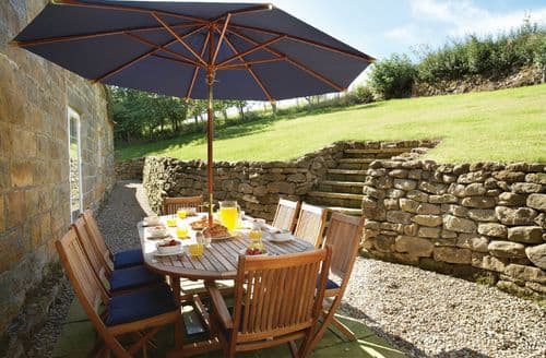 Patio and rear lawned garden