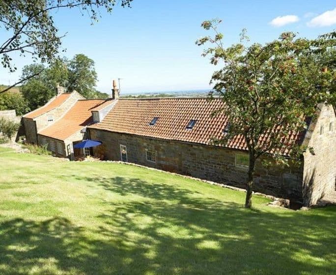 Rear of the property