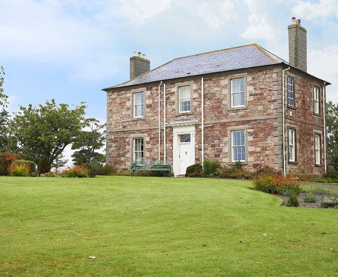 East House is a Grade II listed Georgian home set in extensive grounds