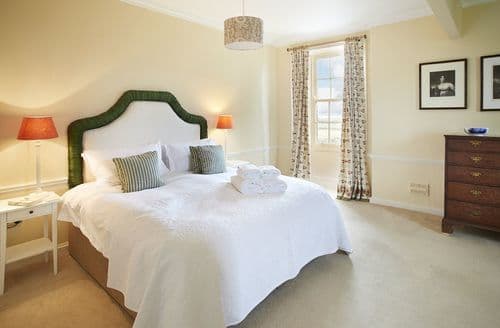 First floor: Bedroom one with super king bed and en-suite bathroom