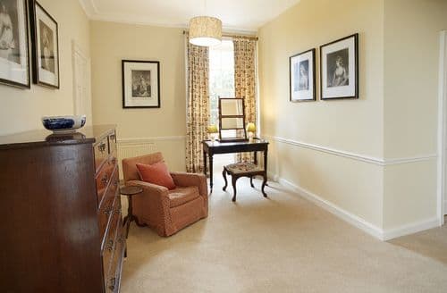 First floor: Bedroom one with super king bed and en-suite bathroom