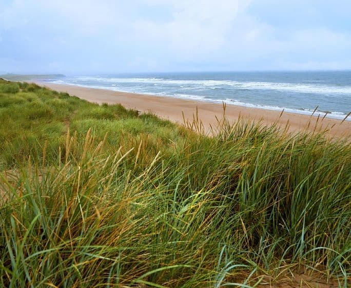 Cheswick Sands is a mere 10 minute walk from the property