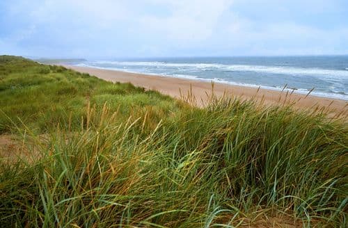 Cheswick Sands is a mere 10 minute walk from the property