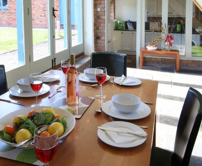 Ground floor:  Dining area
