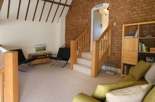 First floor: Sofa in galleried landing area Internet TV