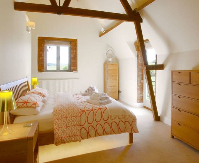 First floor:  First bedroom with 6ft bed