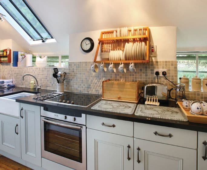 Ground floor: Galley kitchen
