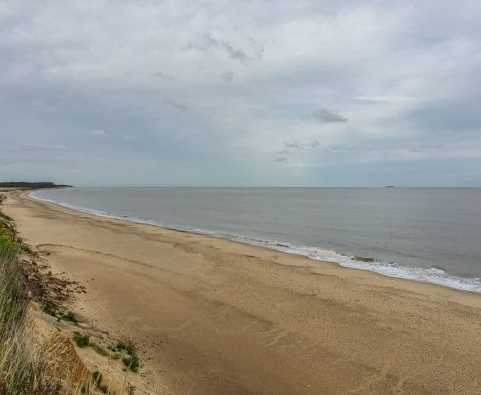 Looking out to sea