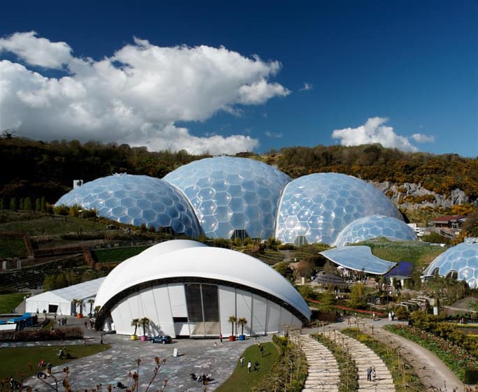 Eden Project stock photo