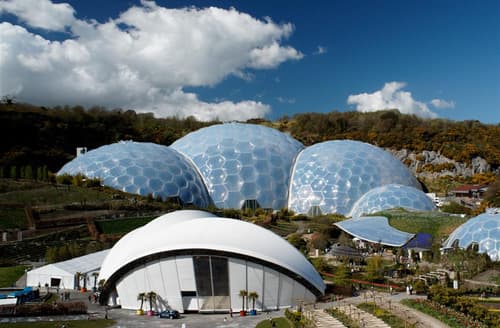 Eden Project stock photo