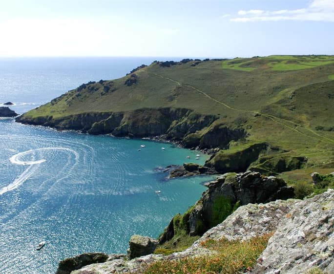 View from Bolt Head toward Bolt Tail