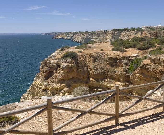 The Algarve coastline