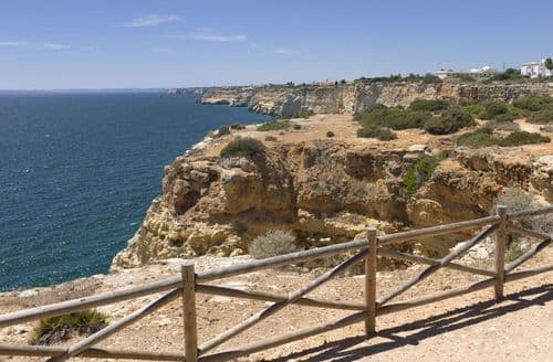 The Algarve coastline